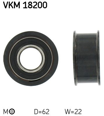 Obrázok Napínacia kladka ozubeného remeňa SKF  VKM18200